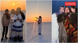 navya shweta jaya bachchan photo