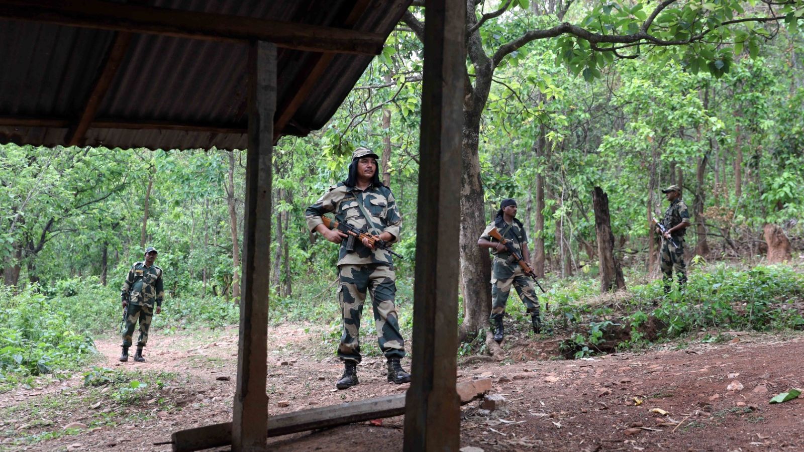 Major Maoist encounter leaves twelve dead in Bijapur.