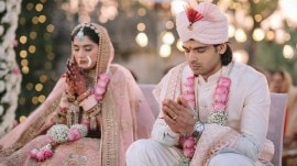 Neeraj Chopra weds tennis player Himani Mor in a surprise ceremony. Learn about the bride’s academic, athletic achievements, and their private wedding details.