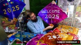 new year 2025 celebration, indian express