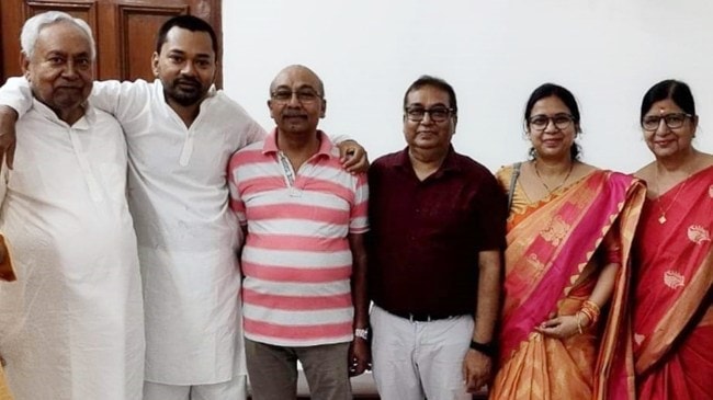 nitish kumar son politics