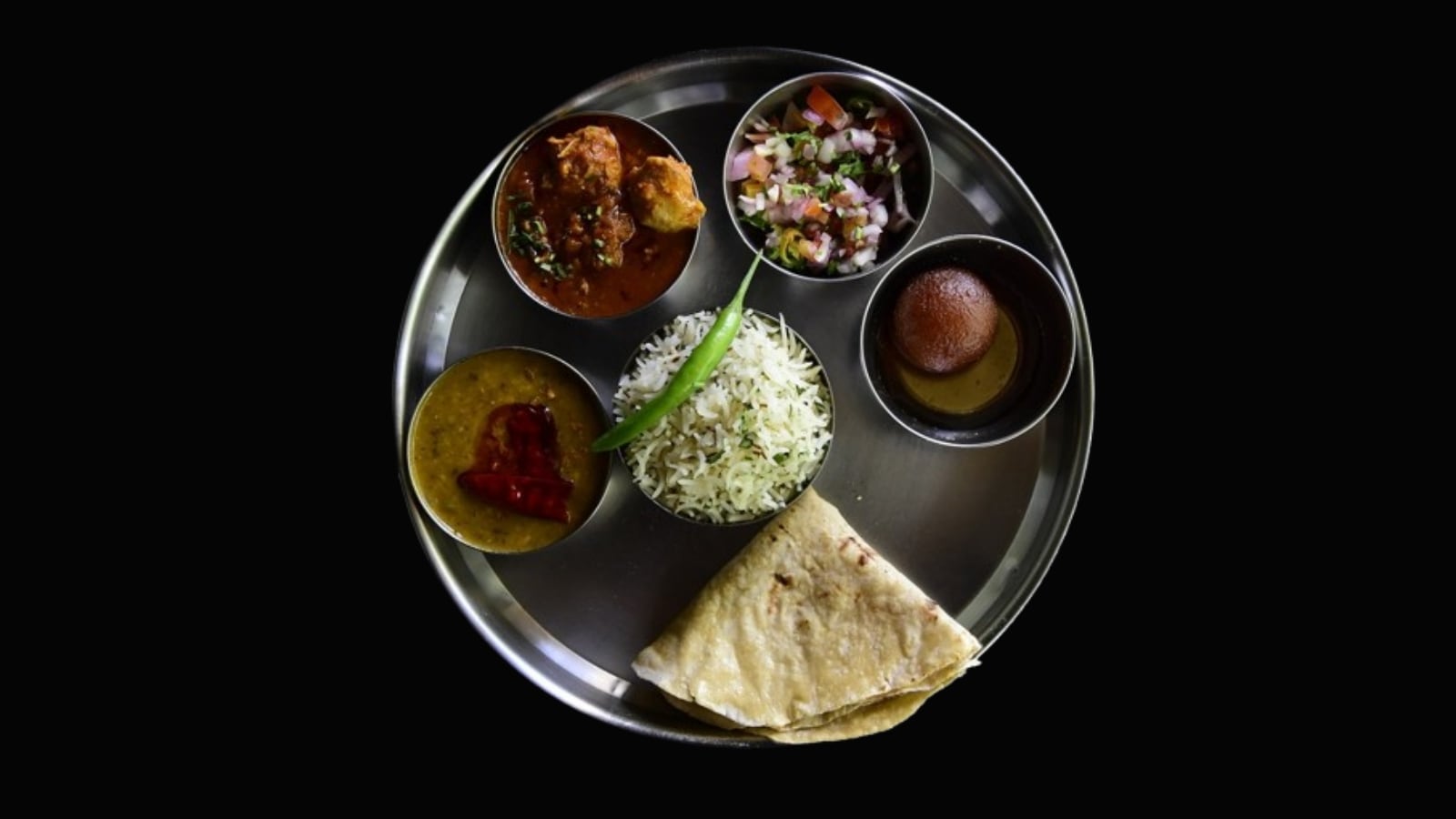 non veg thali, business news, indian express