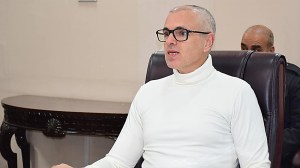 omar abdullah, jammu and kashmir, indian express