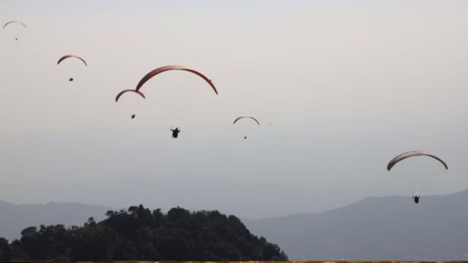 paragliding mishap