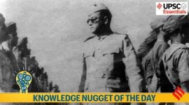 Knowledge Nugget of the day: Remembering Netaji Subhash Chandra Bose on Parakram Diwas