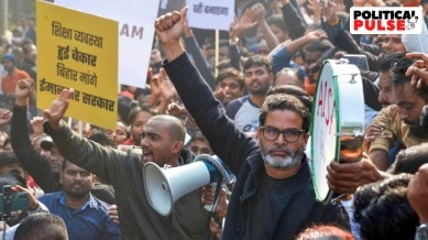 Prashant Kishor, Khan Sir, BPSC prelims, BPSC prelims re-exams, BPSC prelims protests, Bihar Public Services Commission, Patna protests, BPSC row, Prashant Kishor hunger strike, Indian express news, current affairs