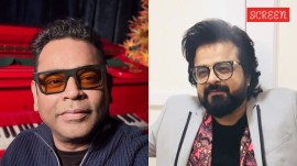 Pritam (right) was offended when he was compared to AR Rahman (left)