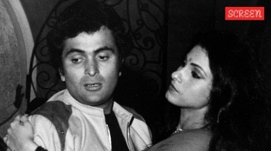 Rishi Kapoor and Dimpel Kapadia in Ramesh Sippy's Saagar