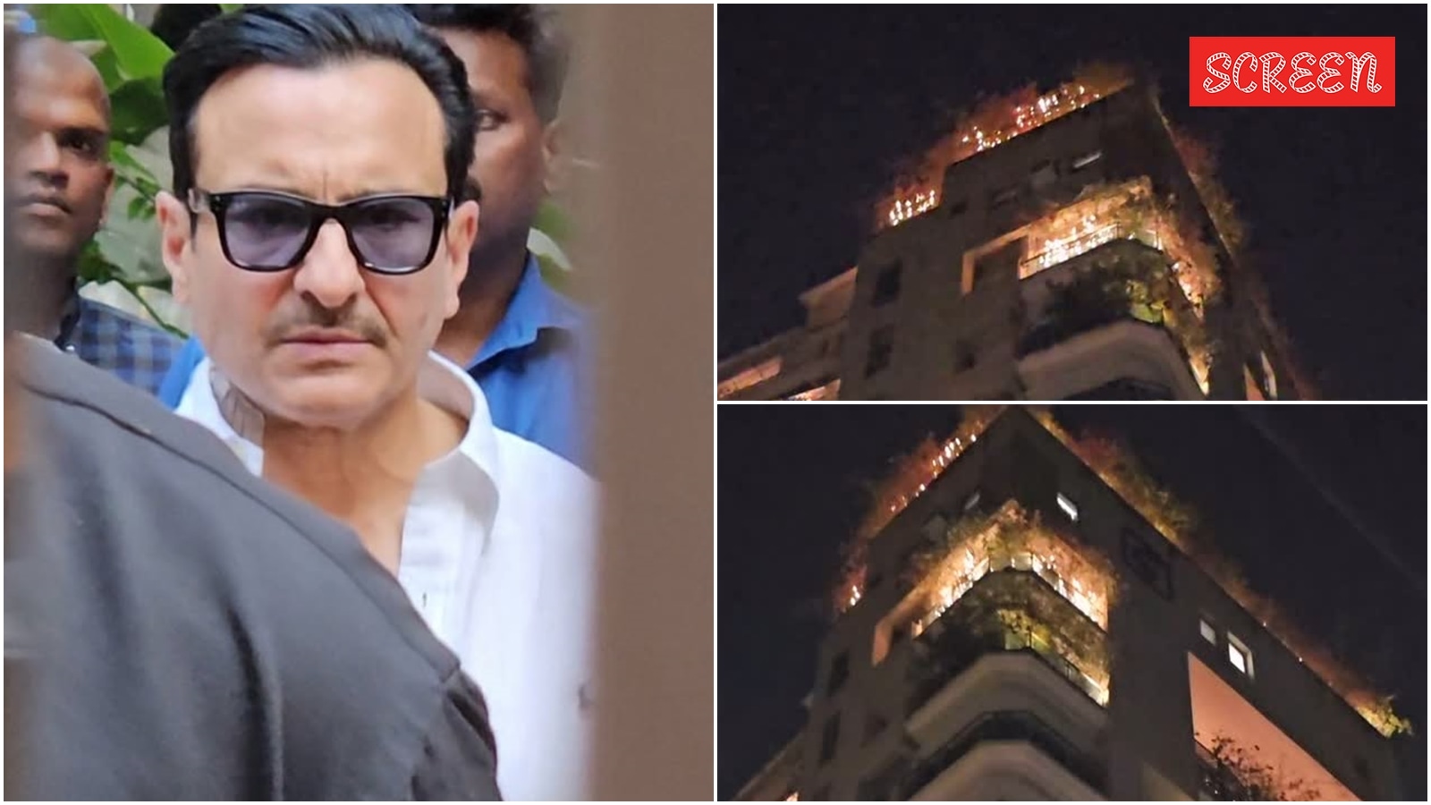 Saif Ali Khan’s home lit up like Diwali after his return, sister Saba ...