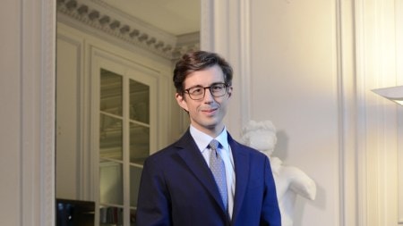 Luis Vassy, the new Director of Sciences Po, Paris was on a two-day visit to India