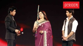 Shah Rukh Khan, Hema Malini, Shahid Kapoor