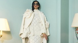Sonam Kapoor attended the Elie Saab Haute Couture Spring/Summer 2025 show at Paris Fashion Week, wearing an all-white ensemble styled by Rhea Kapoor. She accessorised with a Piaget Limelight Gala Precious Rainbow watch, priced at ₹94 lakh.
