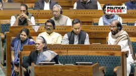 sonia gandhi (1) Sonia Gandhi’s remarks on President Murmu spark political controversy, leading to BJP’s strong response.