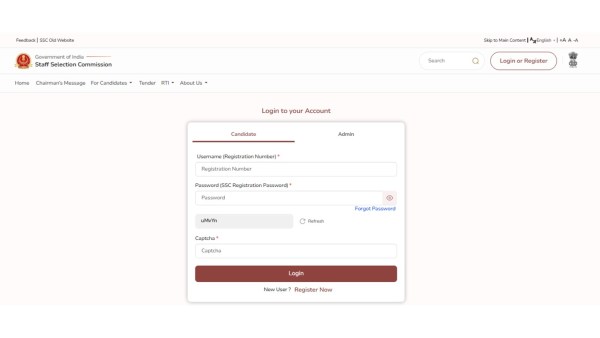 SSC CGL admit card download link