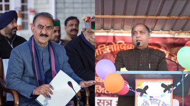 sukhvinder singh sukhu, jairam thakur, free electricity subsidy, indian express