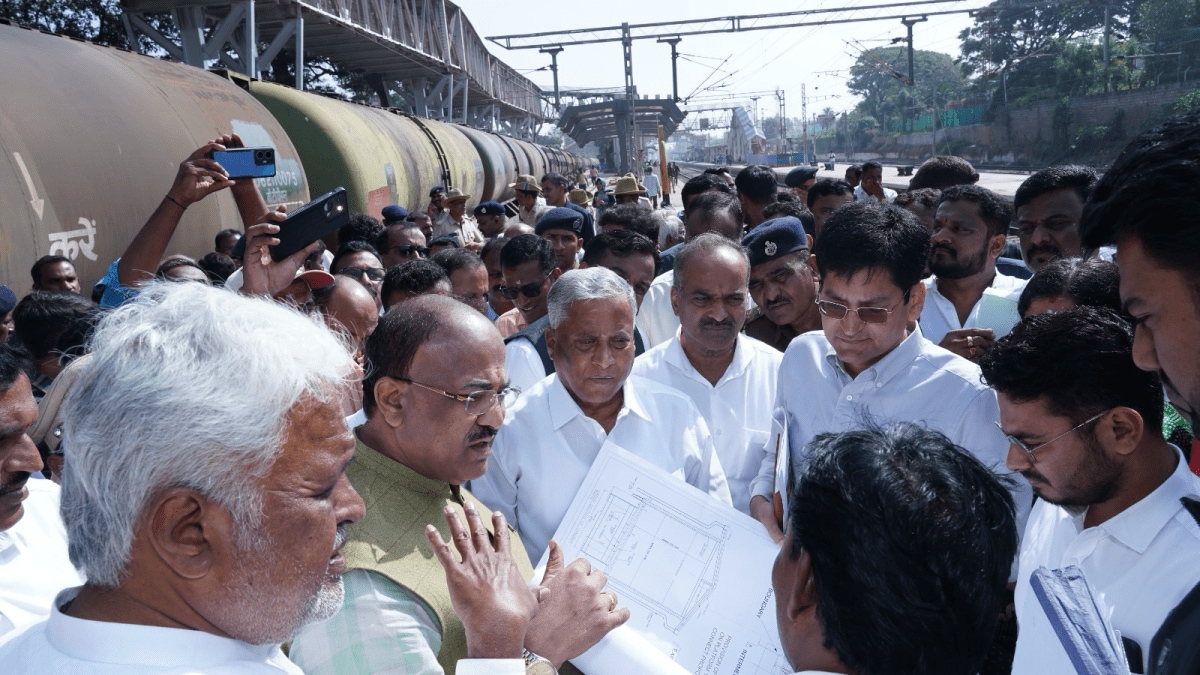 V. Somanna, the Minister of State for Railways and Jal Shakti