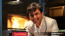 Explore the heartwarming story behind Michelin-starred chef Vikas Khanna's New York restaurant, Bungalow, a tribute to his late sister Radhika Khanna. Learn how love and loss shaped its ethos.