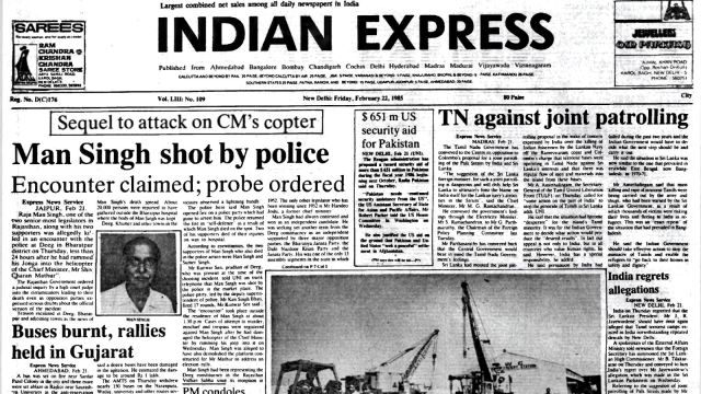 Forty Years Ago, Atal Bihari Vajpayee, Rajiv Gandhi, Election Commission, Bihar Elections, editorial, Indian express, opinion news, current affairs