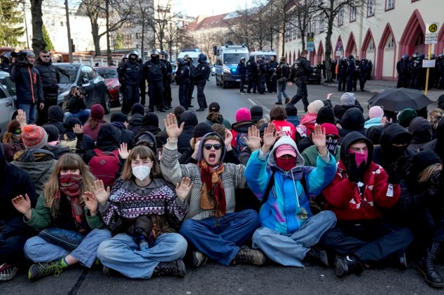 Germany Election Protest