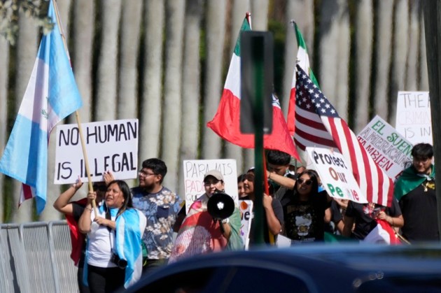 Trump protest
