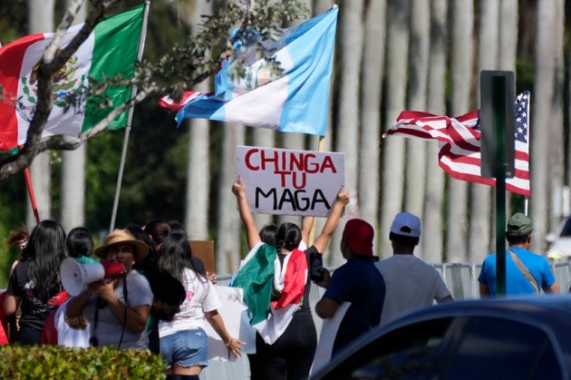 Trump protest