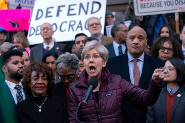 Protest against Musk