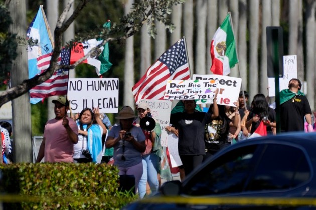 Trump protest