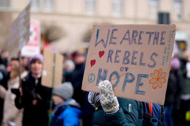 Germany Election Protest Far Right