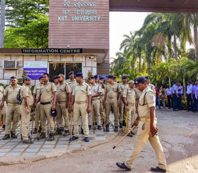 The detained student is being questioned, and an FIR has been filed under sections of abetment to suicide. (PTI Photo)
