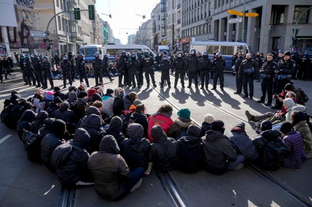 Germany Election Protest