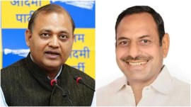 delhi news, delhi assembly elections, delhi assembly elections 2025, AAP Somnath Bharti, Sahiram Pehalwan, BJP AAP delhi polls, graft allegations against Somnath Bharti, Somnath Bharti corruption, Delhi politics, Indian express