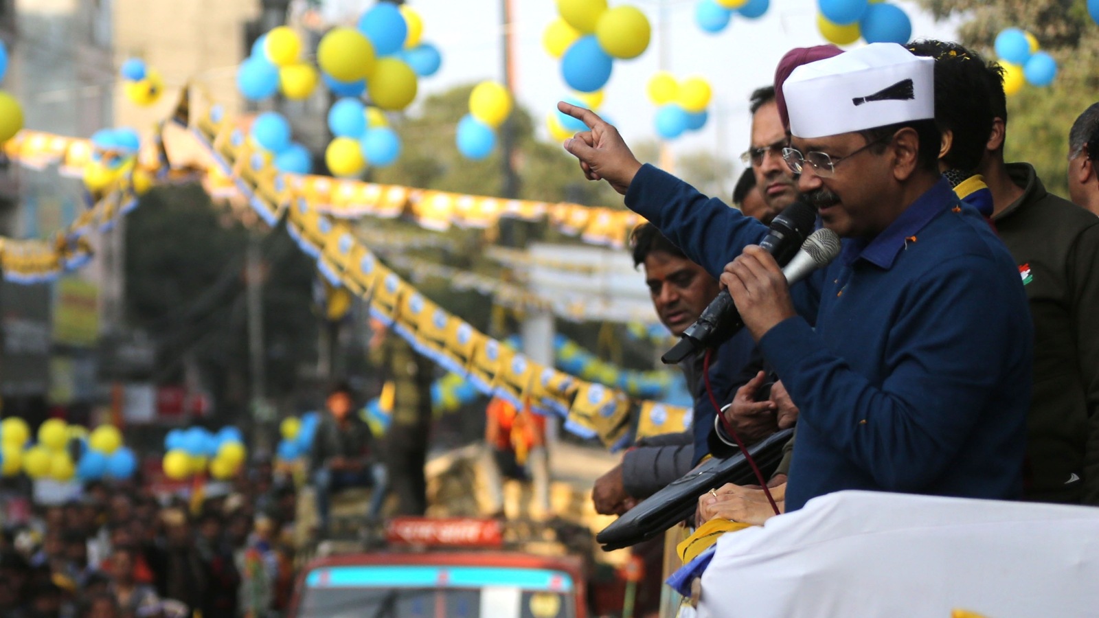 Campaign for high-stakes Delhi polls ends, voting tomorrow