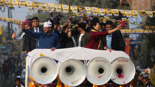 Campaign for high-stakes Delhi polls ends, voting tomorrow