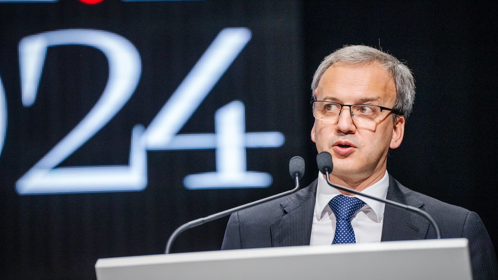 FIDE president Arkady Dvorkovich speaks at an event during the FIDE World Chess Championship in Singapore last year.(PHOTO: FIDE/Maria Emilianova)