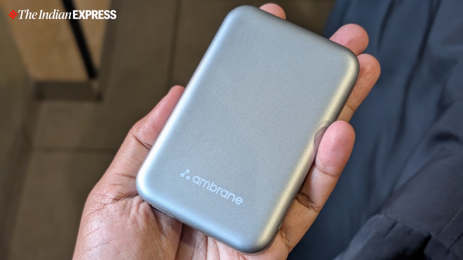 Ambrane Aerosync Snap power bank.