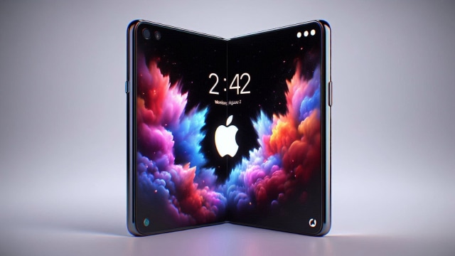 The foldable iPhone is said to person  a 12+ inch screen.