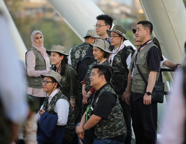 Delegates for ECSWG at Atal Bridge