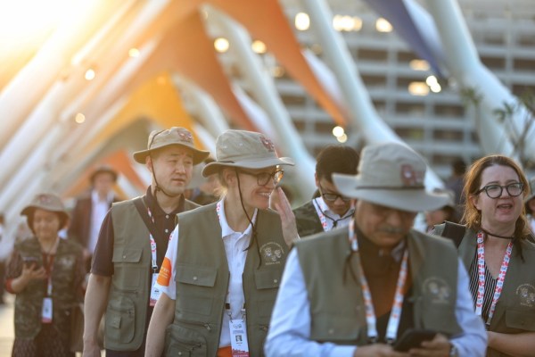 Delegates for ECSWG at Atal Bridge