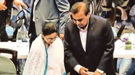 Bengal Global Business Summit, Mamata Banerjee, Mamata Banerjee government, Mukesh Ambani, Reliance Industries, Kolkata news, WEst Bengal news, Indian express, current affairs