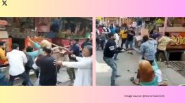 Every year on February 22nd, Internet remembers the iconic "Baghpat Chaat Battle" and posts the video on social media platforms