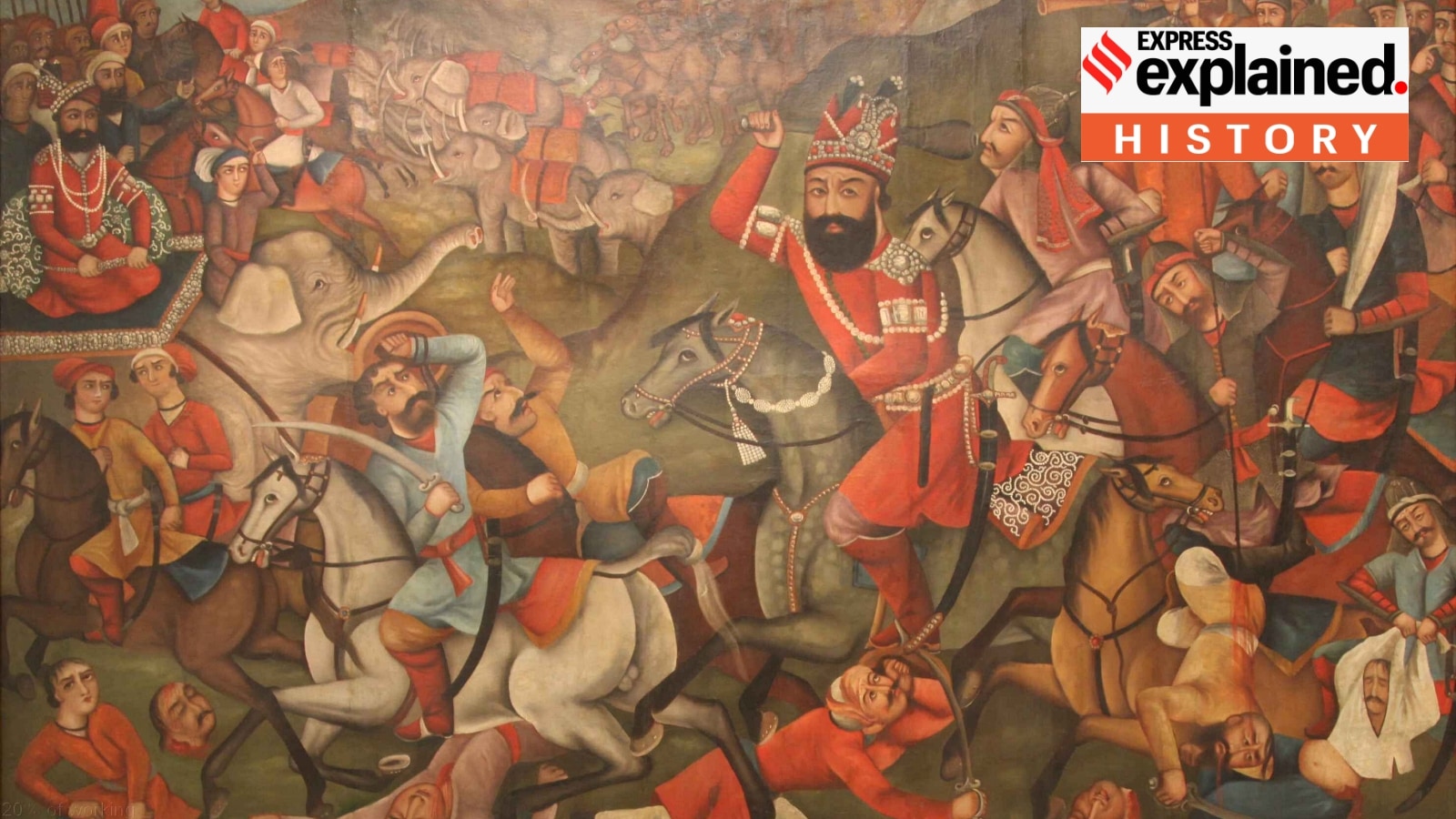 How Nadir Shah’s victory in Battle of Karnal ended Mughal power in India