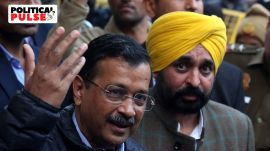 AAP supremo Arvind Kejriwal and Punjab Chief Minister Bhagwant Mann.
