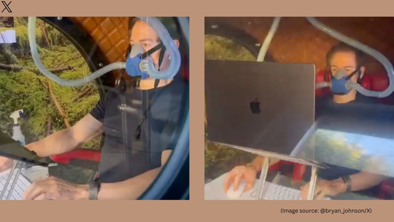 Bryan Johnson explained that the therapy has several health benefits, including cellular repair, rejuvenation, vascularisation, and others (Image source: @bryan_johnson/X)