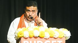 Suvendu Adhikari, Mamata Banerjee, Mamata Banerjee government, West Bengal budget, Amit Mitra, Union Budget 2025, Nirmala Sitharaman, Indian express news, current affairs