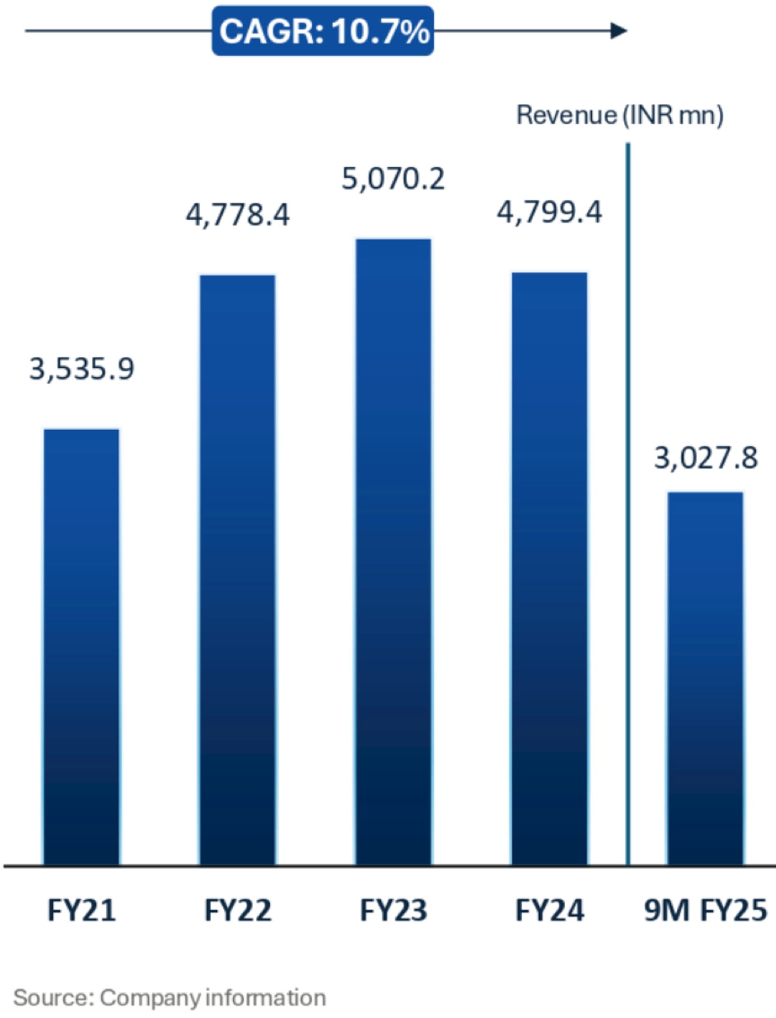 Bluejet CAGR