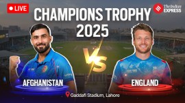 Afghanistan vs England Live Score: Follow the Champions Trophy match live from Lahore.