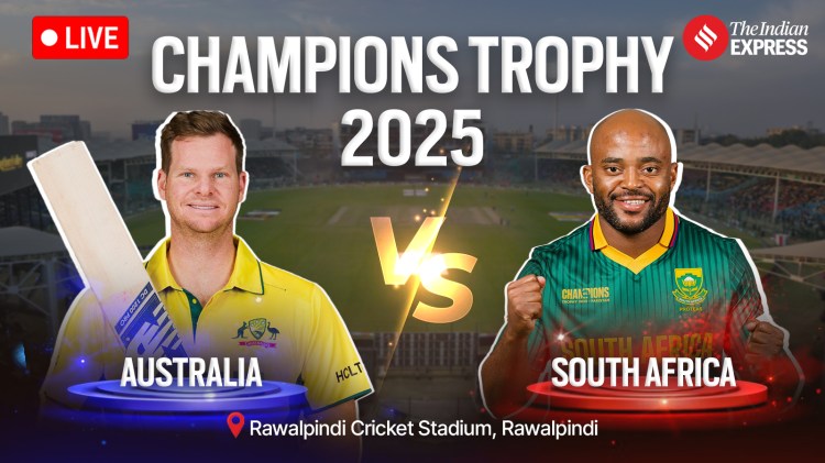 Australia vs South Africa Champions Trophy Match Abandoned Due to Rain