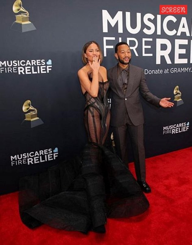 Chrissy Teigen and John Legend