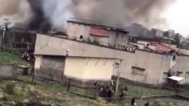 Congo jail break Goma mass rape