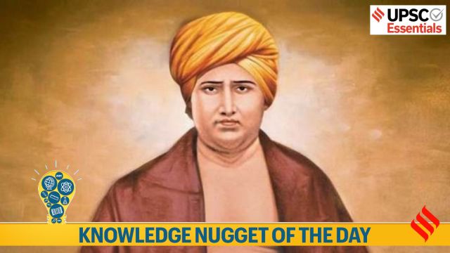 knowledge nugget, dayanand saraswati, arya samaj, satyarth prakash, socio-religious movement